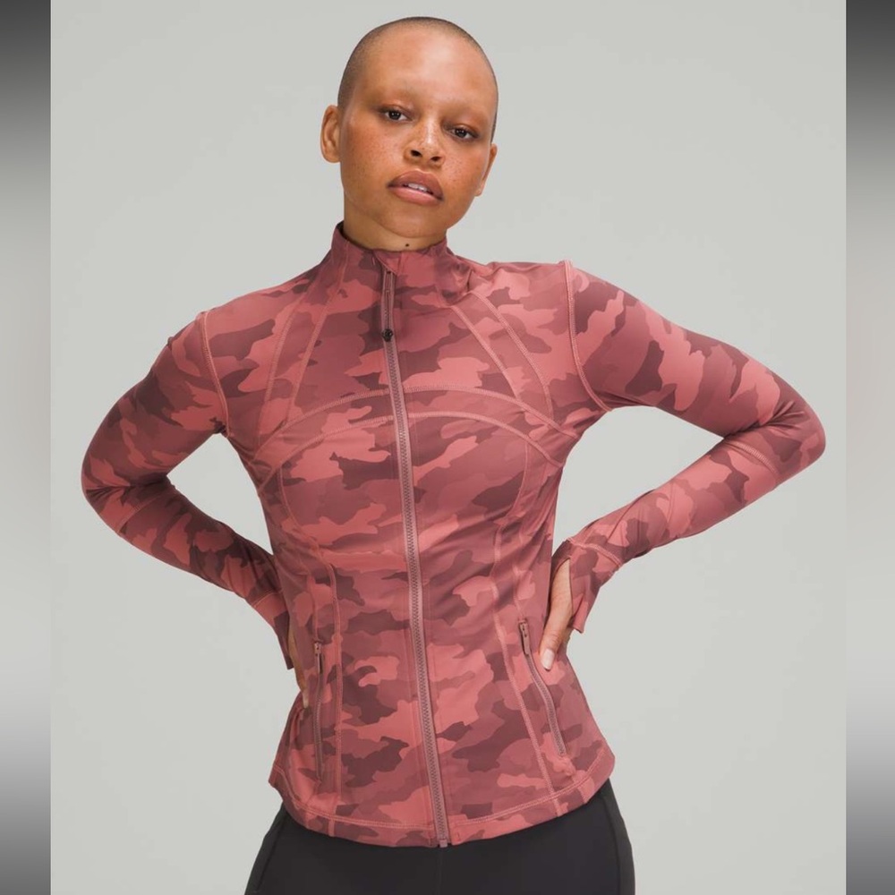 Lululemon Define Jacket Nulux - Heritage 365 Camo Brier Rose Multi